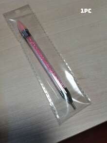 1 Set Rhinestone Picker Tool, Includes Rhinestones, Acrylic Tube Rhinestone Applicator, 3 Wax Heads Sold Separately, Double-Ended DIY Nail Art Tool (OPP Bag Packaging) - Multicolor - View 12