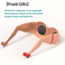 1pc/2pcs Novelty Leg & Butt Glasses, Funny Party Glasses, Crazy Party Glasses, Gag Gift, Joke Glasses