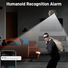 Owl Design WiFi Camera, Full HD Lens, Smart Home Security Camera, Two-Way Audio, Full-Color Night Vision, Motion Detectio, Cloud Storage/TF Card Storage, Home Monitor, Pet Monitor, Suitable For Indoor And Outdoor Use, ICSEE APP