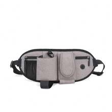 1 Stück multifunktionale Sporttasche für die Hüfte, geeignet für Laufen, Fitness, Gassigehen, Outdoor Hundeleine Halter, Leine nicht enthalten