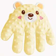 1pc Bear Pattern Infant Calming Hand Pillow, Anti-Startle Pressure Pillow, Baby Hugging Sleep Safety (Random Hand Direction)