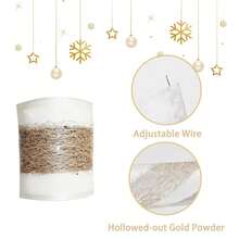 1pc/Set Christmas Tree DIY Bow Party Decoration Ribbon (2m) Home Decor Christmas Decorations Room Decor Winter