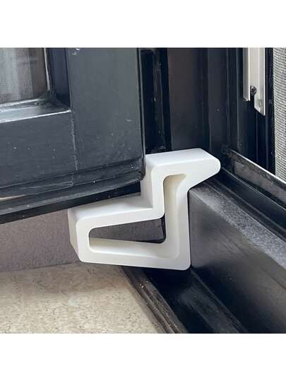 1pc Multi-Function Wedge - Convenient Door Hook, Window Clamp, Easily Keeps Doors And Windows Open, Home And Office Accessory