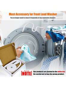 1 pièce Support de porte magnétique pour lave-linge, support universel pour lave-linge à chargement frontal - bras flexible et ajustable avec aimant puissant - prévient la moisissure et les odeurs - cadeau parfait pour les propriétaires de camping-cars/hôtes Airbnb/mamans - idéal pour le grand nettoyage de printemps et le pendaison de crémaillère