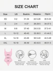 1pc Women Seamless Shapewear Bodysuit, Thong Bottom, Slimming Shaping Bodysuit, Tummy Control Bodysuit, Shapewear, Waist Trainer - Baby Pink - View 12