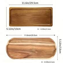 1 件独特木托盘、小托盘、矩形托盘、奶酪盘、酱料碟、开胃菜隔间托盘套装、多用途木制厨房餐盘、食物展示托盘、储存托盘、蜡烛托盘、桌面装饰托盘、迷人的紧凑型木托盘。