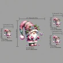 3 قطع/3 قطع/4 قطع من ملصقات ملابس الأقزام الصغيرة لعيد الميلاد، ملصقات قابلة للغسيل بدرجة A لتزيين القمصان والتي شيرتات والحقائب والوسائد والشارات والقبعات البيسبول وغيرها