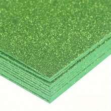 一包10张A4光面海绵纸/泡沫纸 - 多色A4金粉海綿紙 - 查看 8