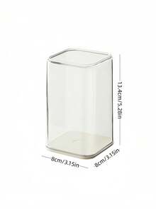 1 pezzo Scatola di visualizzazione trasparente impilabile da scrivania, scatola di conservazione per figure/bambole da collezione, scomparto superiore trasparente anti-polvere