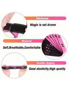 4 piezas Bandas elásticas ajustables para peluca, tejido de poliéster no textil, bandas para colocar el borde, correas para derretir el frente de encaje, compatible con tipo de cabello normal, accesorio para asegurar la peluca