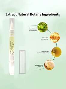 1/2Pcs Brother Cosmetics Nail Growth Oil | Nail Repair & Recovery Special | Hand & Nail Care Oil | Strengthens Nails & Boosts Growth | Nourishes Cuticles & Prevents Hangnails | Can Be Used With Nail Polish | Nourishes Hand Skin Simultaneously​ - Multicolor - View 4