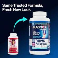 MAGNOX Lady Magnesium Supplement | Menopause And PMS Support Supplement For Women | Magnesium Complex With Vitamins B6, B1, B12, D, Zinc | High-Absorption Dead Sea Organic | 60 Capsules - Flavor NameC - 查看 4