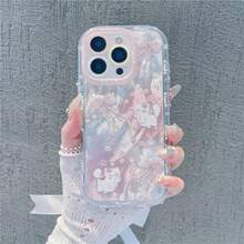 Bowtie Cat High-Grade Feather Transparent Round-Edged Air Cushion Design For IPhone 17 Air 16 15 14 13 12 Pro Max 17 16 15 14 Plus 13 12 Pro Thickened,Shock-Absorbing,Drop-Resistant,Lens-Enhanced,All-Inclusive Protective Case. - 無色 - 查看 1