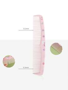 3PCS Cartoon Comb Set, Suitable For Dry And Wet Hair And All Hair Types, Durable ABS Plastic Handle, Suitable For Daily Household Use, A Gift For Children - Multicolor - View 6