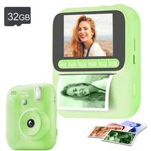 1080P Dual Lens Instant Print Camera - Unisex, 2.4" LCD, Built-In Photo Printer, 1300mAh Rechargeable Battery, 4 Rolls Of Colorful Printing Paper (Red/Blue/Orange/Green), Ideal Gift For Christmas, Birthday, Valentine's Day, Travelers, Events And Creative Photography Enthusiasts - ZSK-multicolor - View 22