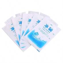 Paquetes de Hielo en Gel, 10 Piezas de Bolsas de Hielo Reutilizables Bolsas de enfriamiento de Gel para Alimentos Verdura Vino Cuidado del Dolor Uso Industrial 200ml - 200 ml - Ver 2