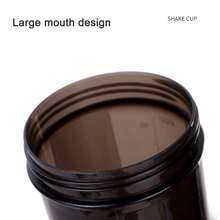 1 件装摇摇杯蛋白粉代餐奶昔搅拌杯健身运动水杯带刻度便携式搅拌球杯 - 彩色 - 查看 5