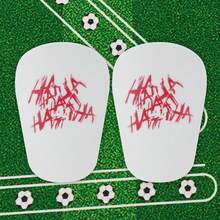 1 Pair Soccer Shin Guards - Durable Soccer Gear, Fashionable Design, Provides Comfort, Unisex Soccer Accessory