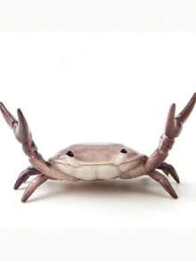 Crab-Shaped Multifunctional Desk Phone Holder With Pen Cup, Glasses Rack And Slouchy Design, For Creative Decoration, Home And Office Plastic Accessory