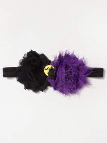 1pc Halloween Baby Headband, Cute & Funny Sunflower Children Hair Band, High-Quality Halloween Baby Hair Accessory, Creative Holiday Atmosphere Decor