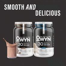 OWYN Only What You Need Pro Elite Vegan 30g Plant-Based High Protein Powder, Zero Sugar (Vanilla, 29 Lbs) - Tên hương vịF - Xem 5