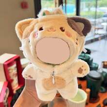 17cm Elephant & Cat Clothes Set For LABUBU Doll, 10cm Doll Clothes Accessories - Nhiều màu - Xem 7