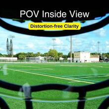 - Visera para casco de ftbol profesional, para cascos juveniles y adultos, incluye clips para visera - Transparente - Ver 4