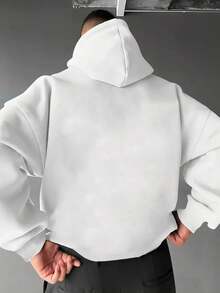 Men's Fall Clothing | Men's Hoodies | Men's Gifts | Men's Hoodies With Fun Graphics | 270g Thickened Fabric | Fleece Lining | Perfect For Autumn And Winter's Casual Street Style | Unisex Hoodies | Made In The USA | Domestic Shipping | Factory Direct - trắng - Xem 3
