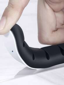 1pc Multi-Slot Cable Management Clip, Silicone Desktop Cable Organizer Winder, Self-Adhesive Cable Tidy Holder For Desk, Home, Office And Car - Bedside Table Cable Rack Accessory - Multicolor - View 2