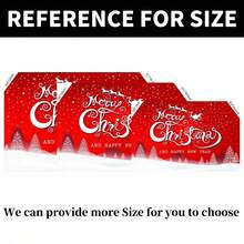 1 pieza Pancarta de fondo navideño, 82.7*59.1/59.1*39.4/39.4*29.5 pulgadas Fondo rojo navideño Fondo Feliz Navidad Adecuado para fiesta de Navidad, fotografía, cartel de pared, cartel de jardín, decoración de Navidad, Año Nuevo, Nochebuena