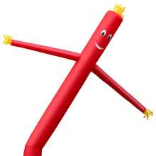 20 Ft Inflatable Wacky Waving Flailing Arms Tube Man - Red Dancing Puppet - 1 - View 3
