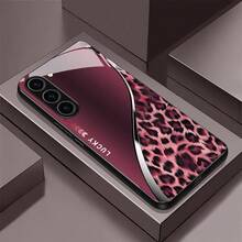 Compatible With Samsung Galaxy S25, S24, S23, S22, S21, S20 FE And Other A Series Models, The New Fashionable Leopard Print Glass Pattern Mobile Phone Case, Compatible Withi Phone17/IPhone17Pro/IPhone17Pro Max 16 15 14 13 12 11 Pro Max And Other Models - 混合顏色 2 - 查看 3