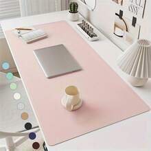 Mouse Pad, Office Desk Mat, Solid Color Simple Computer Pad, Keyboard Pad, Table Mat, Non-Slip Waterproof Stain-Resistant Large/Medium/Small Non-Slip Study Desk Mat Office Supplies - Multicolor - View 2