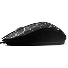 Mouse Gamer com Fio sensor 2400 DPI 6 Botões Programáveis Inova RGB USB Confortável - Multicolorido - Visão 7