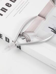 1pc Professional Stainless Steel Silver Nail, Toenail, Callus Trimmer - Nail Clipper & Callus Remover Tool For Nail And Toenail Care