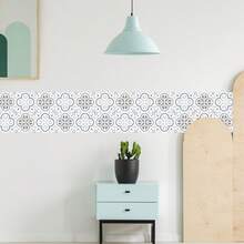 1pc PVC Material Peel And Stick TileTile For Kitchen Bathroom Living Room Backsplash, Stickers, Wall Decal, Vinyl Decal For Home Decorations, Spring Decoration Items Refresh Your Home, Festival Decoration Stickers Gifts Birthday Graduation Wall Decor Room Decor Wall Stickers Wall Sticker