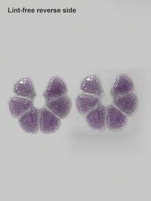 2PCS/1PC Reusable Frozen Chest Pads, Double-Sided Design Cooling Gel Pad, Daily Care Tools, Multifunction Hot And Cold Compress Gel Beads Bra Pads, For Chest Relaxation And Relief, Hot And Cold Chest Gel Pads, Great Gift For Women