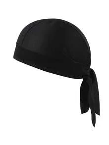 Black Chef Hat With Adjustable Drawstring - Breathable, Washable, Suitable For Chefs, Waiters And Grill Masters - Black - View 9