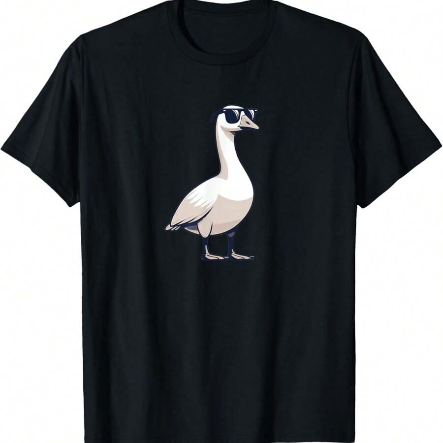 Goose With Sunglasses - Funny Bird Lake Pond Geese T-Shirt