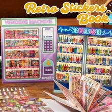 Bộ 40/49 miếng dán mô hình nhà thu nhỏ tự làm + 1 nhíp, đồ trang trí nhà búp bê mini thủ công, miếng dán vật dụng mini, miếng dán trang trí nhà tự làm, miếng dán phong cảnh, miếng dán mô hình nhà thu nhỏ 3D, thích hợp cho đồ thủ công tự làm, quà tặng giảm căng thẳng cho người lớn, bạn gái, đồ dùng văn phòng. - 49P+1 nhíp - Xem 11