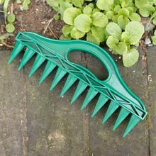 12 Furos Plantador de Sementes Rápido + Semeador Ajustável de 5 Engrenagens, Plástico Impermeável, Adequado para Vegetais e Flores, Ferramenta de Plantio de Jardinagem | Semeador de Linha Reta | Cabo Ergonômico (Produtos de Plástico Entregues Podem Ter Arranhões Menores)