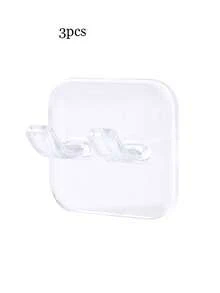 3/5 Stücke tragbarer Rasierer Halter Regal mit Saugnapf Haken, geeignet für Dusche, Badezimmer, Reisen, Wandmontage, wiederverwendbar