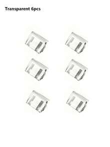 6-1件装 隐形固定夹缩短裤腿，防止裤腿拖地，隐藏式裤扣闭合装置，无缝设计，防止裤腿拖地，适用于牛仔裤和裤子，防水，便携