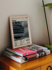 1 pieza Impresión en lienzo de la portada del álbum Views de Drake | Impermeable | Decoración de pared | Estilo moderno y contemporáneo | Creatividad única