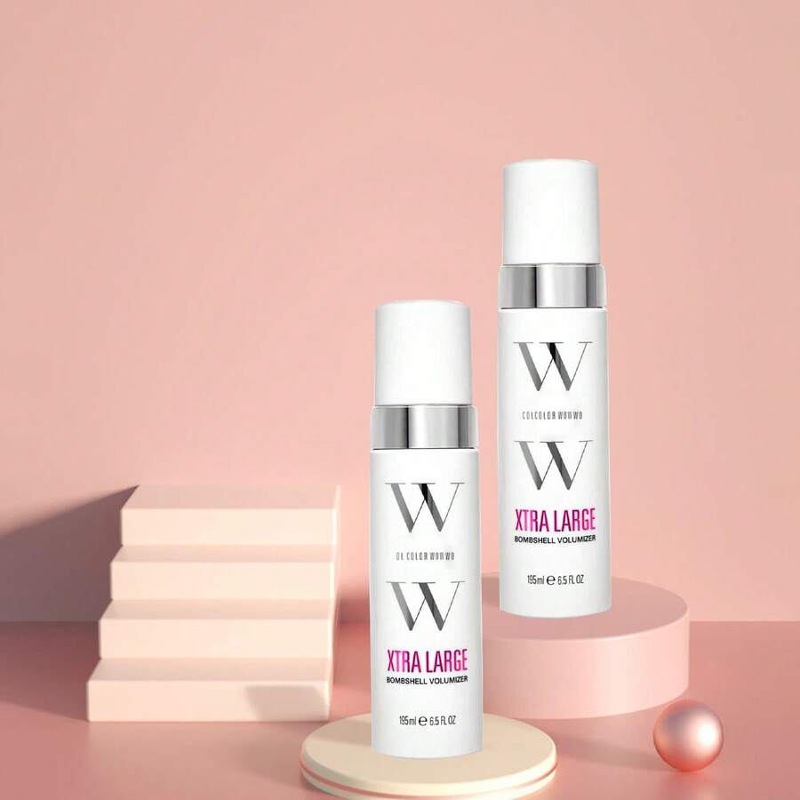 Power - Packed Strong Hold Styling Cream For All Genders - Unleash Maximum Styling Mastery, Revel In All - Day Brilliance, And Flaunt A Smooth, Frizz - Resistant Look Tailored To Every Hair Type. 2-Pack - 白色 - 查看 1