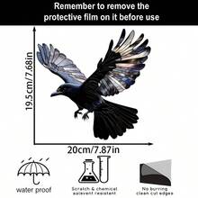 Contemporary Acrylic Bat Suncatcher,2D Process 8x7.3in - StainGlass Style Hanging Ornament For Window, Versatile Halloween Decor, Home Wall Art, Housewarming Gift, Wreath Centerpiece Accessory - Waterproof, Solvent Resistant, Featherless