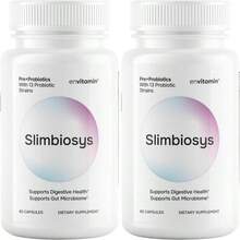 Envitamin Slimbiosys Ultra Probiotic Capsule - Pre &Amp; Probiotics For Women &Amp; Men - Support Your Microbiome - Flavor Name B - View 1