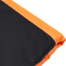 Universal Outdoor Motorcycle Cover, Waterproof, UV-Scratch-Resistant, Heat-Resistant, Size M – Orange & Black - trái cam - Xem 2