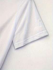 Camiseta casual para mujer talla grande: 100 % algodón suave, con estampado de póker de espadas, tejido ligero y transpirable, corte en H estándar, lavable a máquina, perfecta para primavera y verano. Una camiseta casual para cualquier ocasión. - Blanco - Ver 6