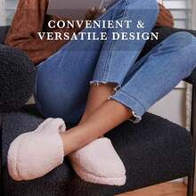 Isotoner Women's Indoor/Outdoor Slip-On Fiona Clog Slippers With Memory Foam - Ớt - Xem 4